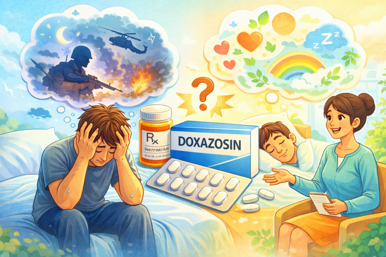 Therapie schlägt Pille: Warum der Hoffnungsträger Doxazosin bei PTBS-Albträumen enttäuscht