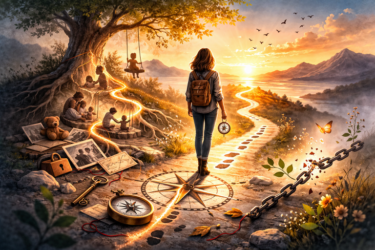 Warum Ihre Kindheitsgeschichte der unsichtbare Kompass Ihres Lebens ist